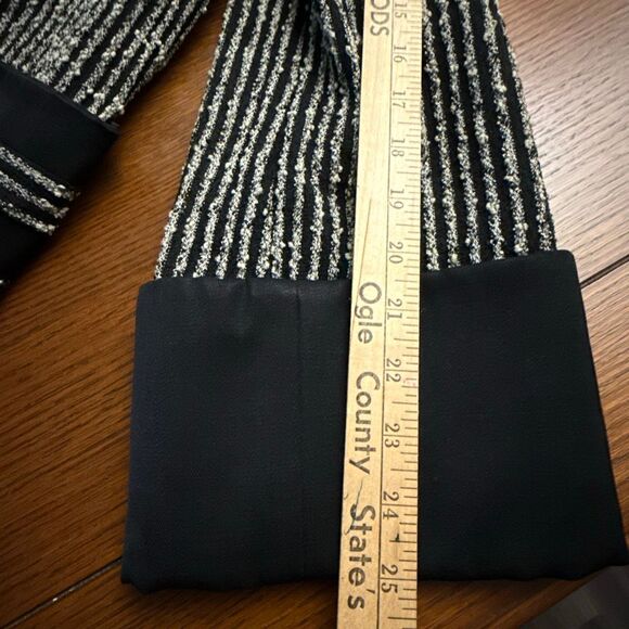 Vintage 1960s La Bonna Avant-Garde Black & Metallic Knit Jacket | Logan-Cache Ut - Picture 16 of 16